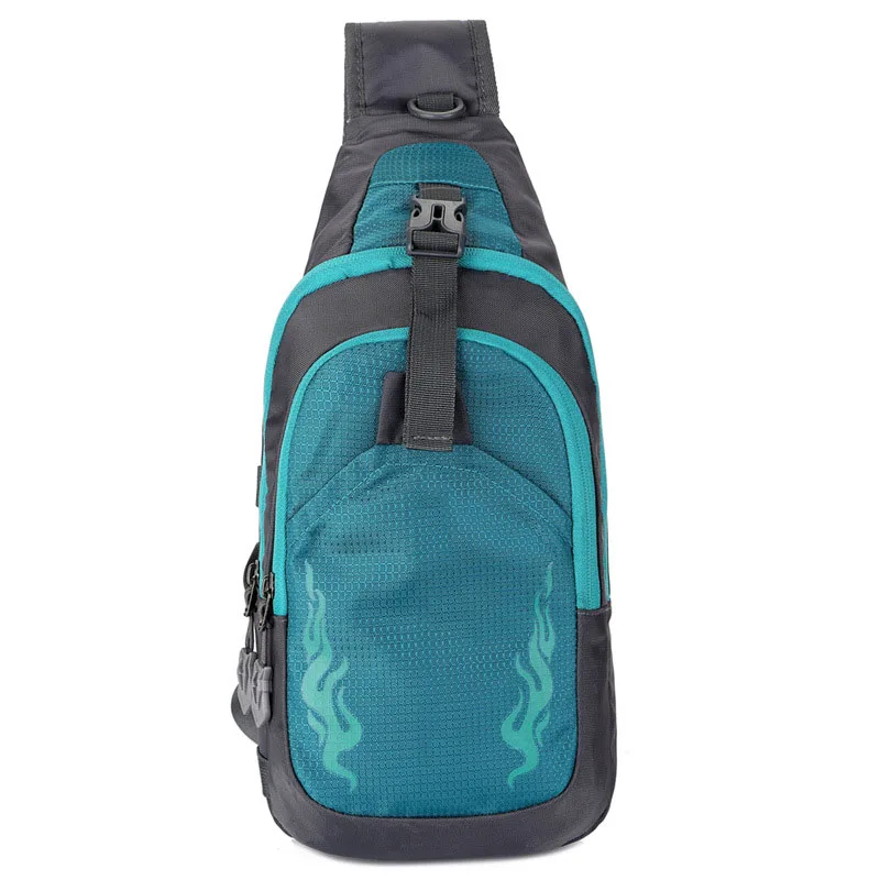 Wholesale new style waterproof crossbody bag guitar strap bag lightweight outdoor sports chest bag