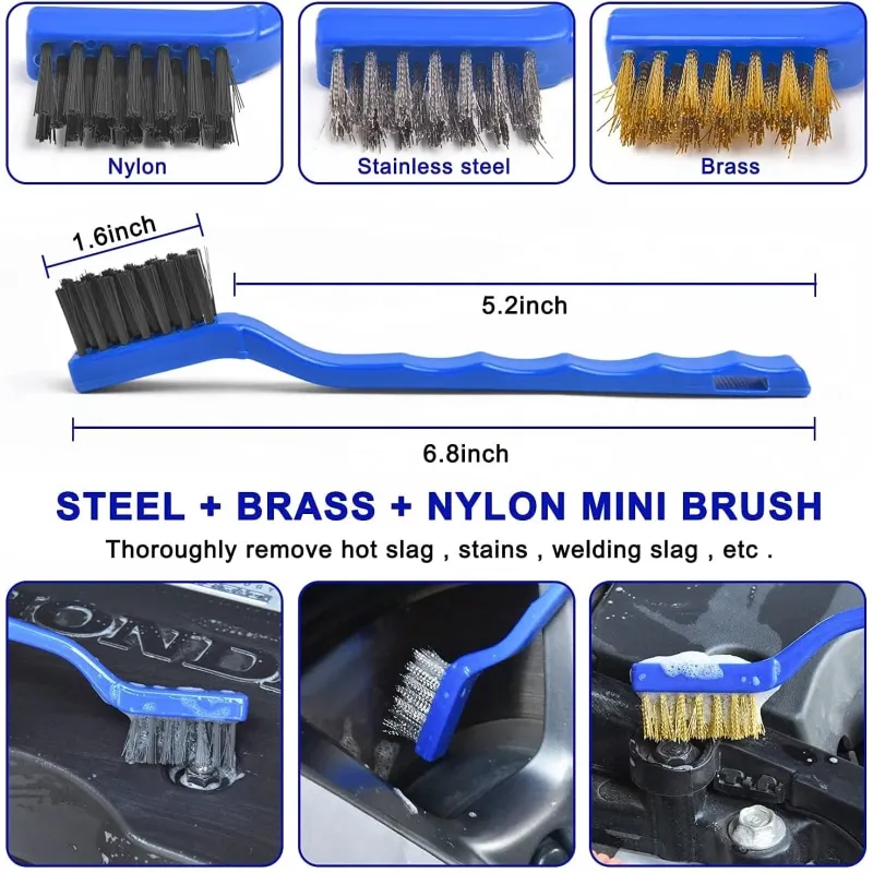 Amazon hot selling Detailing Brushes Car Wash Brush 21PCS Cleaning brush set for cleaning wheels, tire brushes, car engines