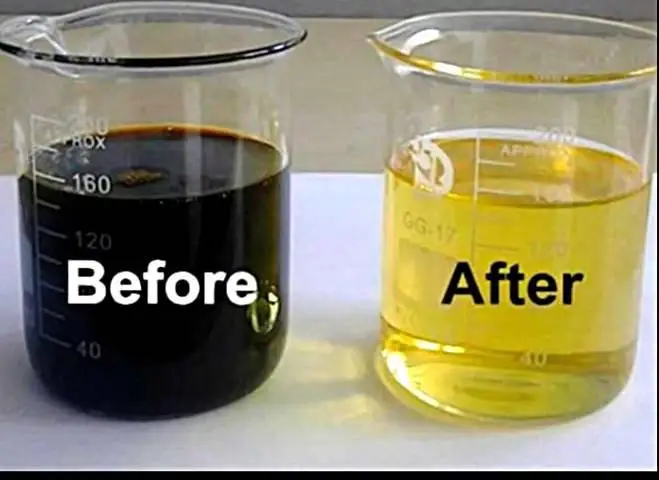 Activated bleaching earth for  used oil refining