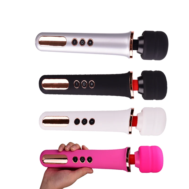 Sex Toy Wholesaler Multi Use Alluring Portable Wireless Stick Body AV Wand Vibrator For Female Massage