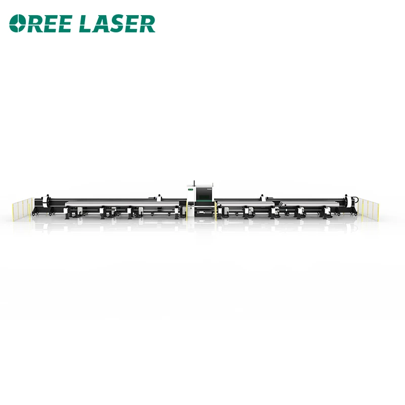 Carbon Fiber Tube Laser Cutting Machine Of China Exporter Long Service Life Metal With Raycus Laser