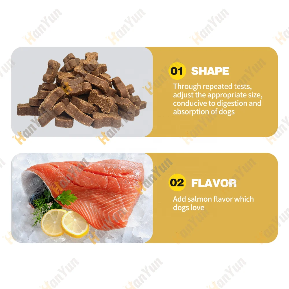 Hanyun Factory Wholesale Dog Supplements Rich In Powerful Omega-3 6 9 Fatty Acids Krill Supplements For Dogs with EPA DHA