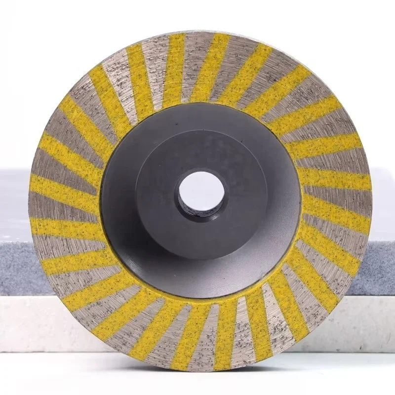 TGS Hot Sale Wholesale Coarse Resin filled Diamond Cup Wheel for Granite Marble