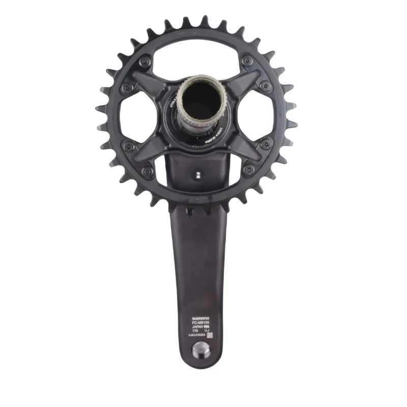 SHIMANO XT M8100 M8120 12s MTB Crankset Mountain Bike 170mm 175mm 32T 34T 36T Chainring MT801 Bottom Bracket Original Shimano