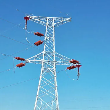 China 30-132kv steel power transmission line tower multi-circuit transmission line tower
