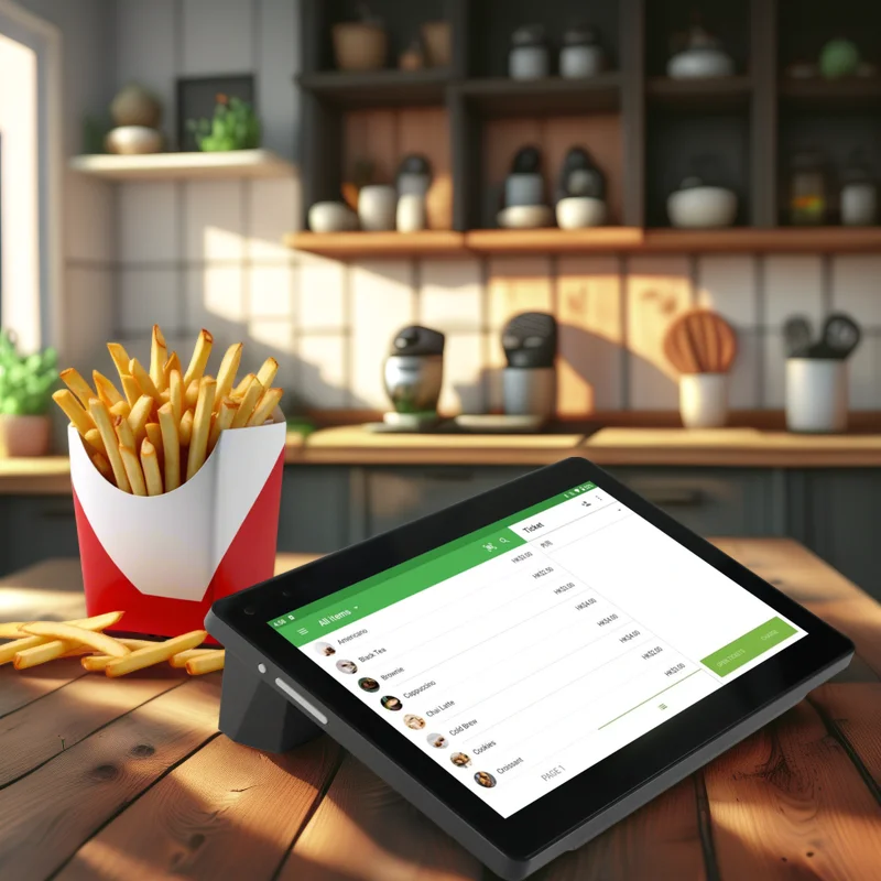 MHT-D2 Mini Pos Custom Fast food restaurants Pos Machine Touch Screen Android 11 Desktop Smart POS Terminal for Retail