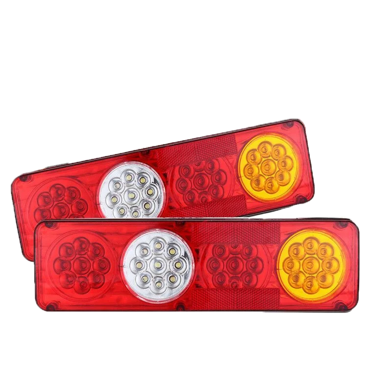 HST-20445 Waterproof Custom 12V 24V Forklift Tail Light 36led Trailer Truck Rear Tail Light Led Rear Lamp for Tray Bus Bike