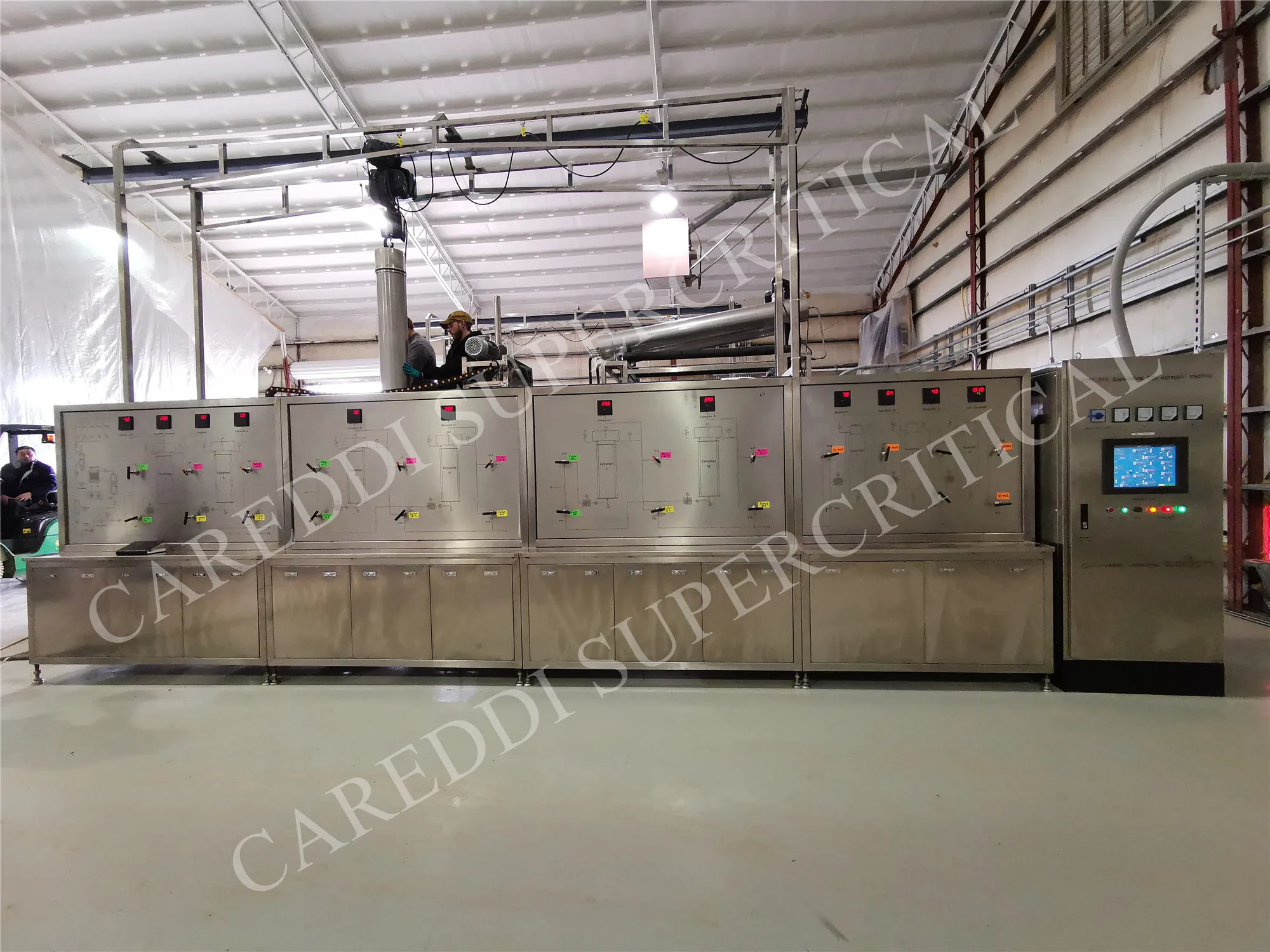 ASME CE GMP Standard extraction machine CO2 fluid Extraction Machine Supercritical CO2 extraction machine