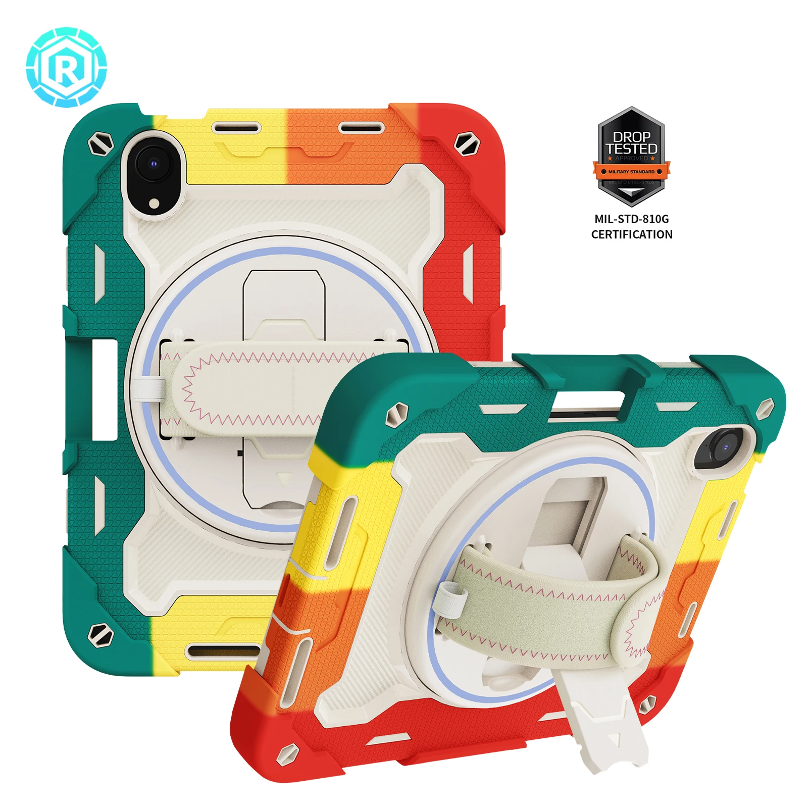 New Design Hard PC Soft Silicone All-round Protection Shockproof Tablet Case For iPad Mini 6