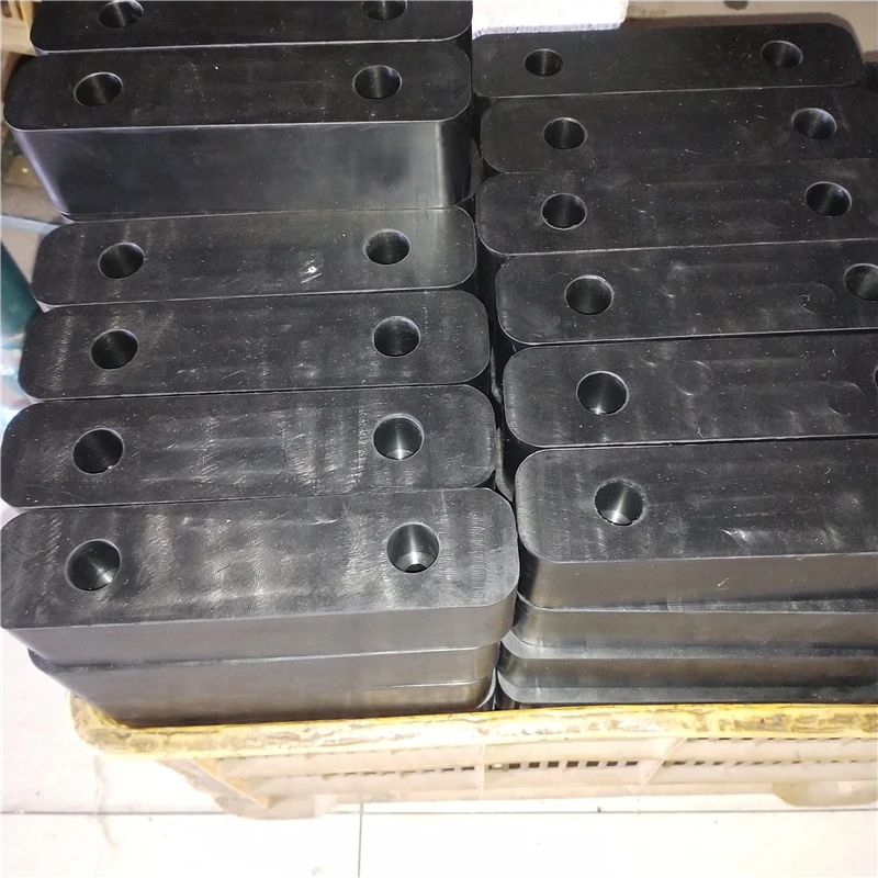 Customized Anti Vibration Wear Resistant Shock Absorber Damping Rubber Pad Block Mat Buffe