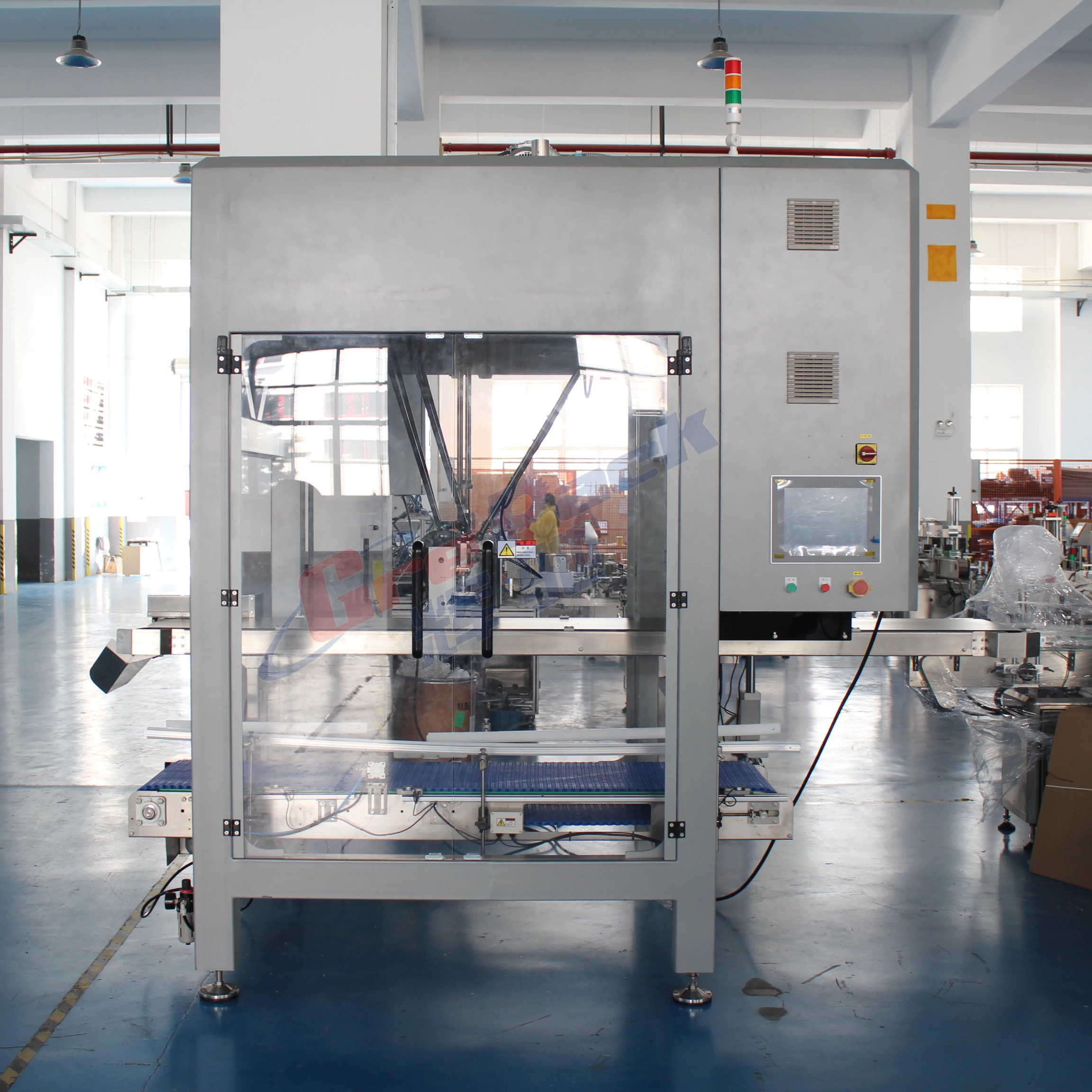 Automatic Flexible Delta Robot Carton Packer,spider Hand Carton Packing Machine
