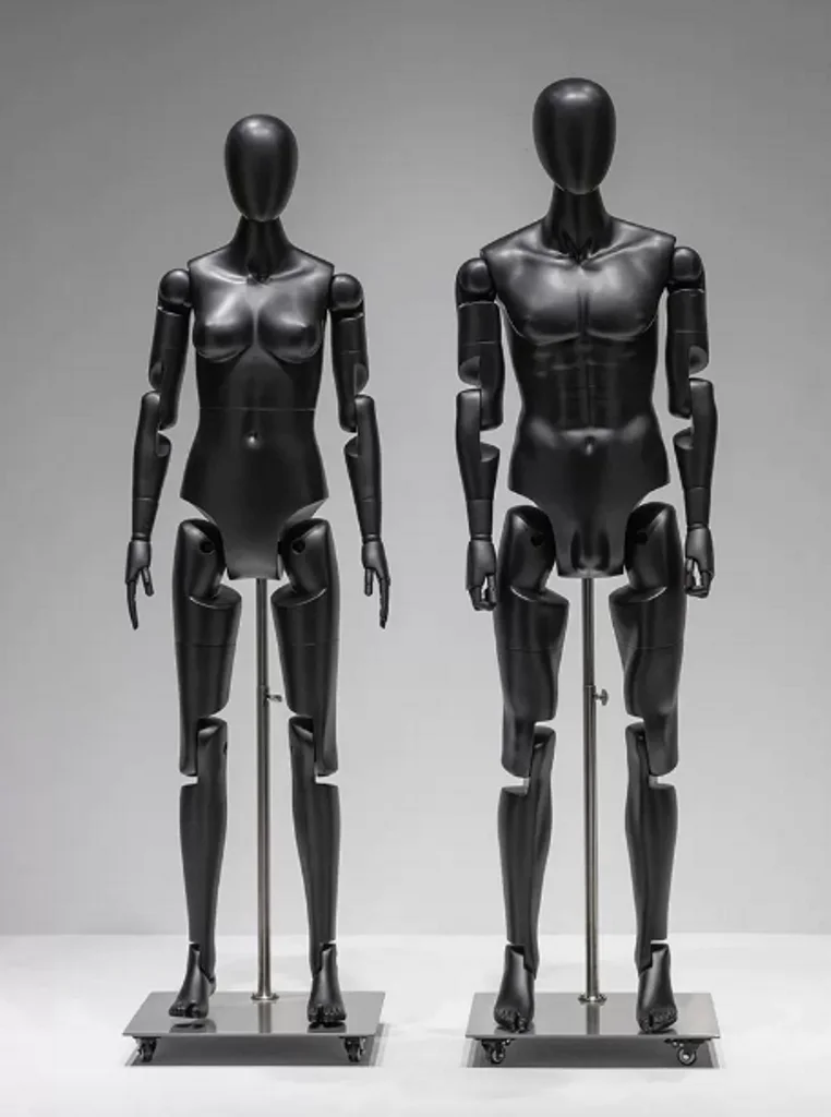 HM03 Full Body Female Male Flexible Mannequin Movable Articulated Robot Mannequin