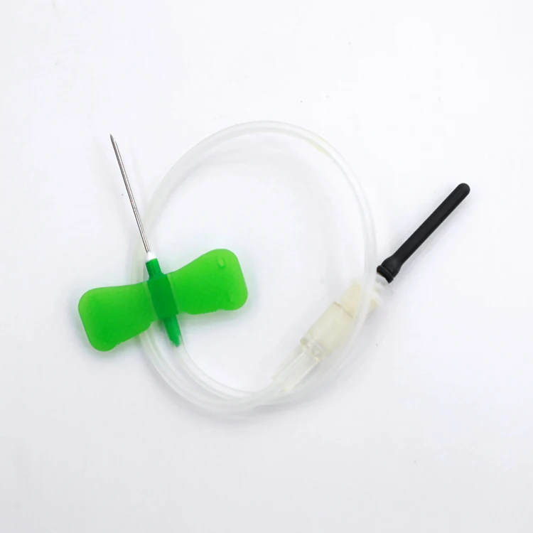 Medical safety vacutainer blood collection butterfly needle manufacturer