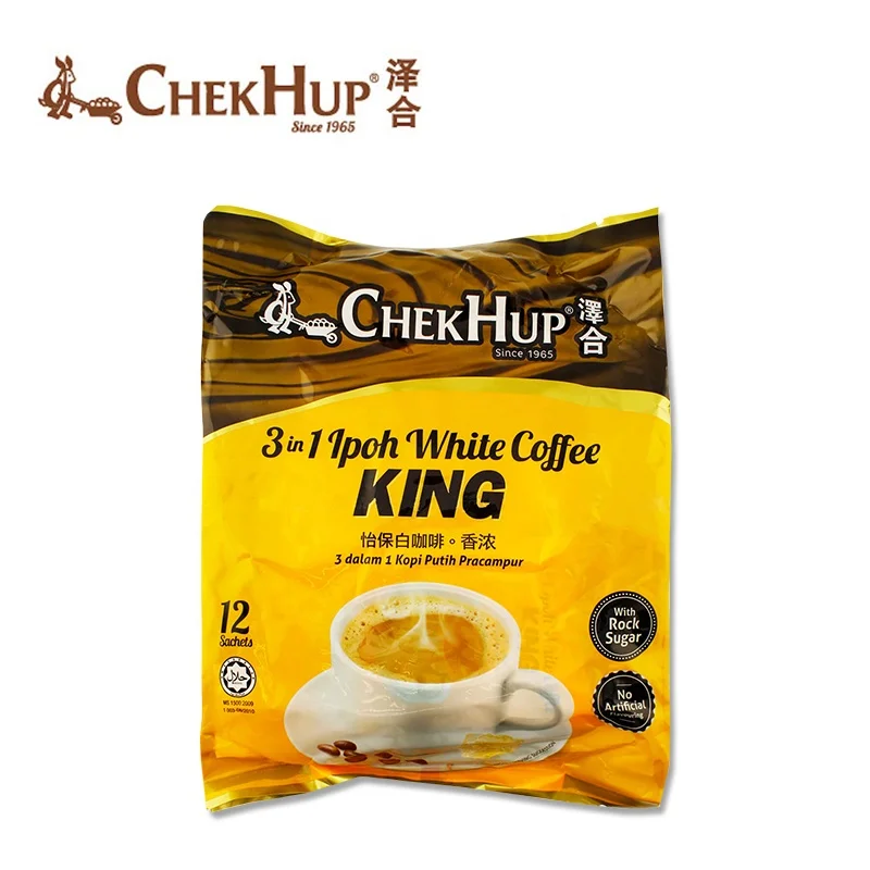 
 480 г Chek Hup 3 в 1 Ипох белый кофе Кинг  