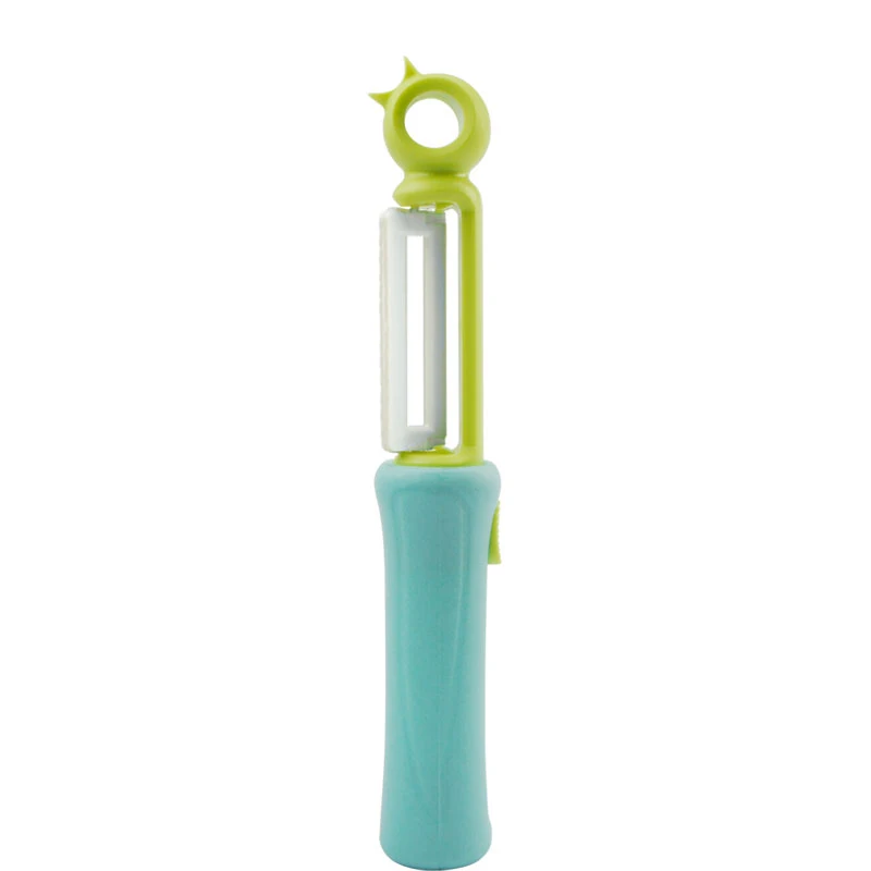Potato Peeler Kitchen Gadget Manual Retractable Ceramic Fruit Apple Peeler