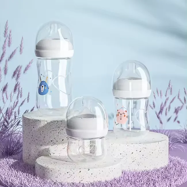 OEM Factory Custom BPA FREE Milk Baby Feeding Bottle biberones para bebes Drinking baby bottles sets For teteros