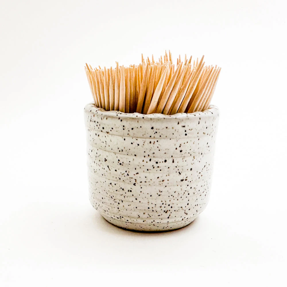 Зубочистка с банановым льдом, 100% зубочистки из натуральных деревянных конфет, прочные и гладкие зубочистки