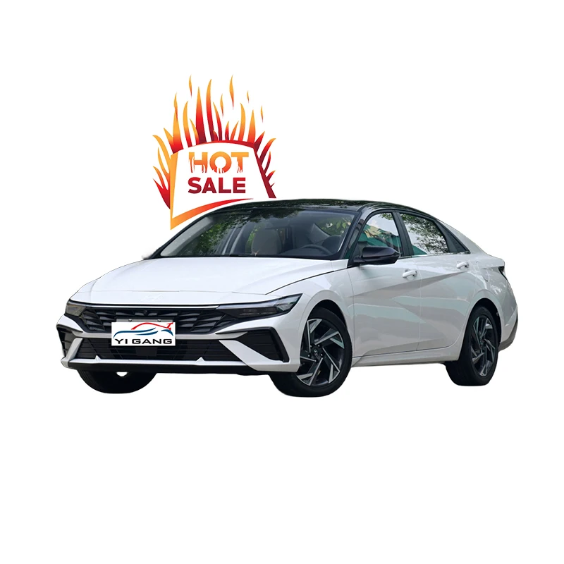 Лидер продаж седан HYUNDAI ELANTRA 2023 бензиновый автомобиль подержанные автомобили Hyundai 5 мест новый на экспорт