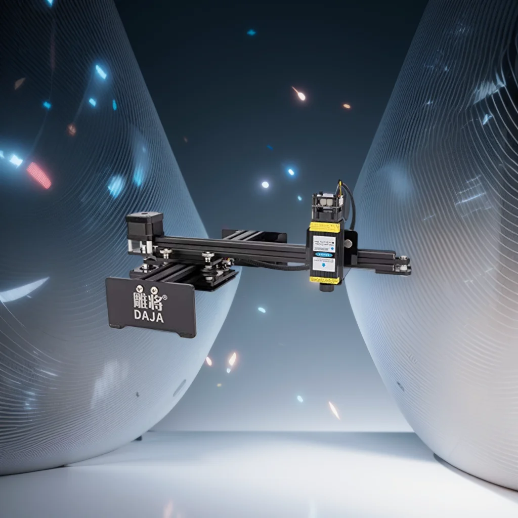 DAJA D2  Laser Cutting Watch Case Back M-triangel Separating Engraving Machine for Cattle Ear Tags