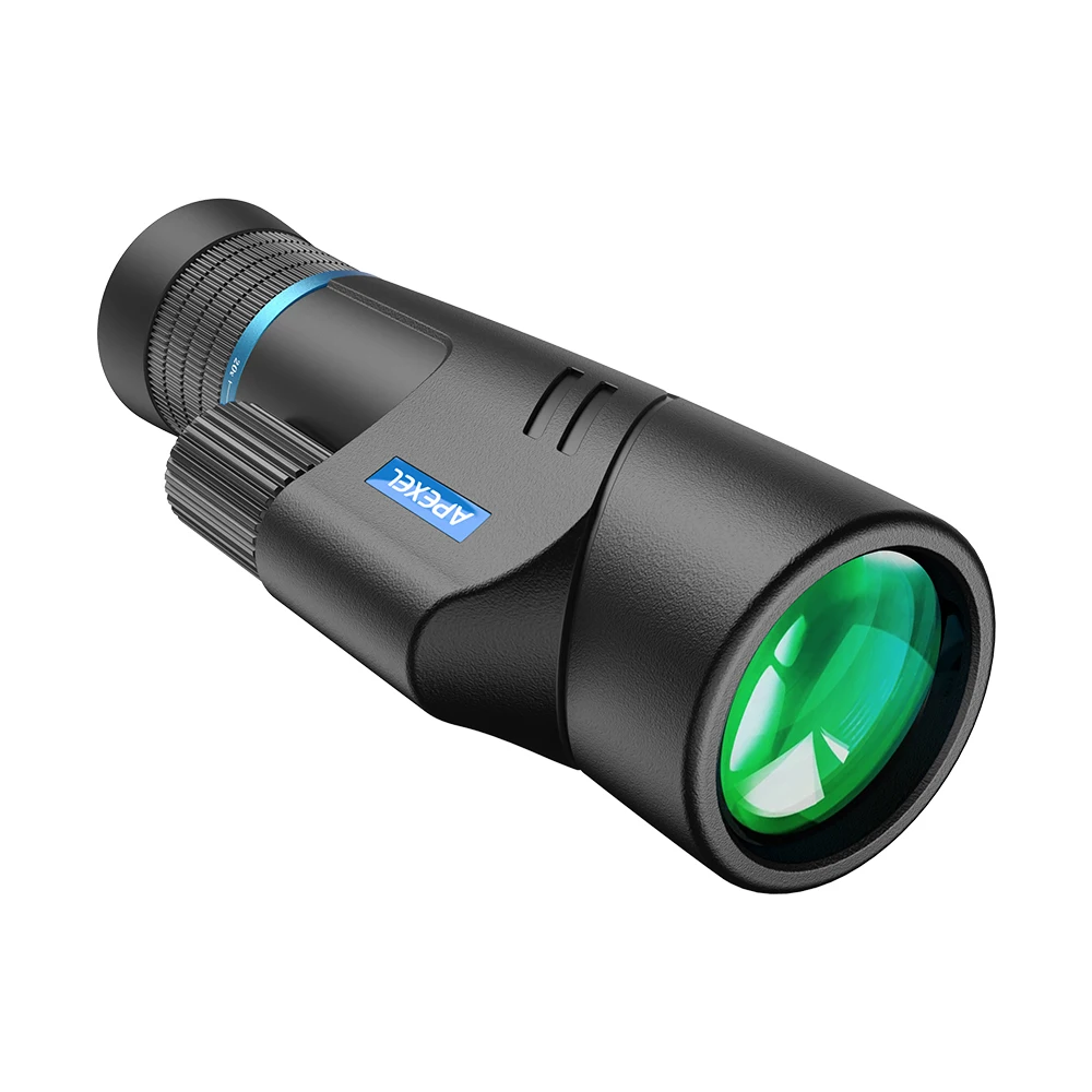 High Power 10-20X50 Zoom Monocular Telescope FMC BAK4 Prism Fog Proof Spotting Scope Handheld Outdoor Monocular