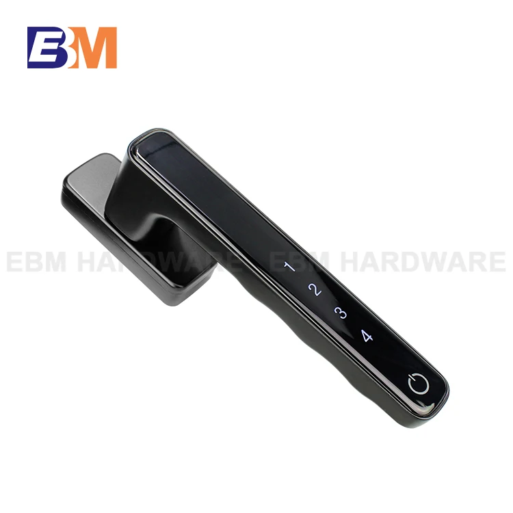Smart handle lock password keyless window password door handle lock smart door lock for windows