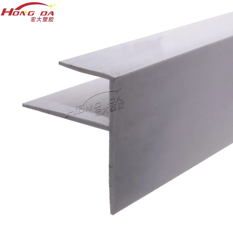 most popular high quality plastic extrusion PVC profiles extrusion PP PE PVC profile ABS extruded profile for building