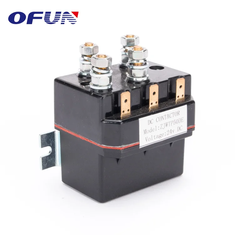 Sales promotion ZJWT100A 12 24 36 48 Volt Dc Relay Contactor Magnetic For Pump Motor