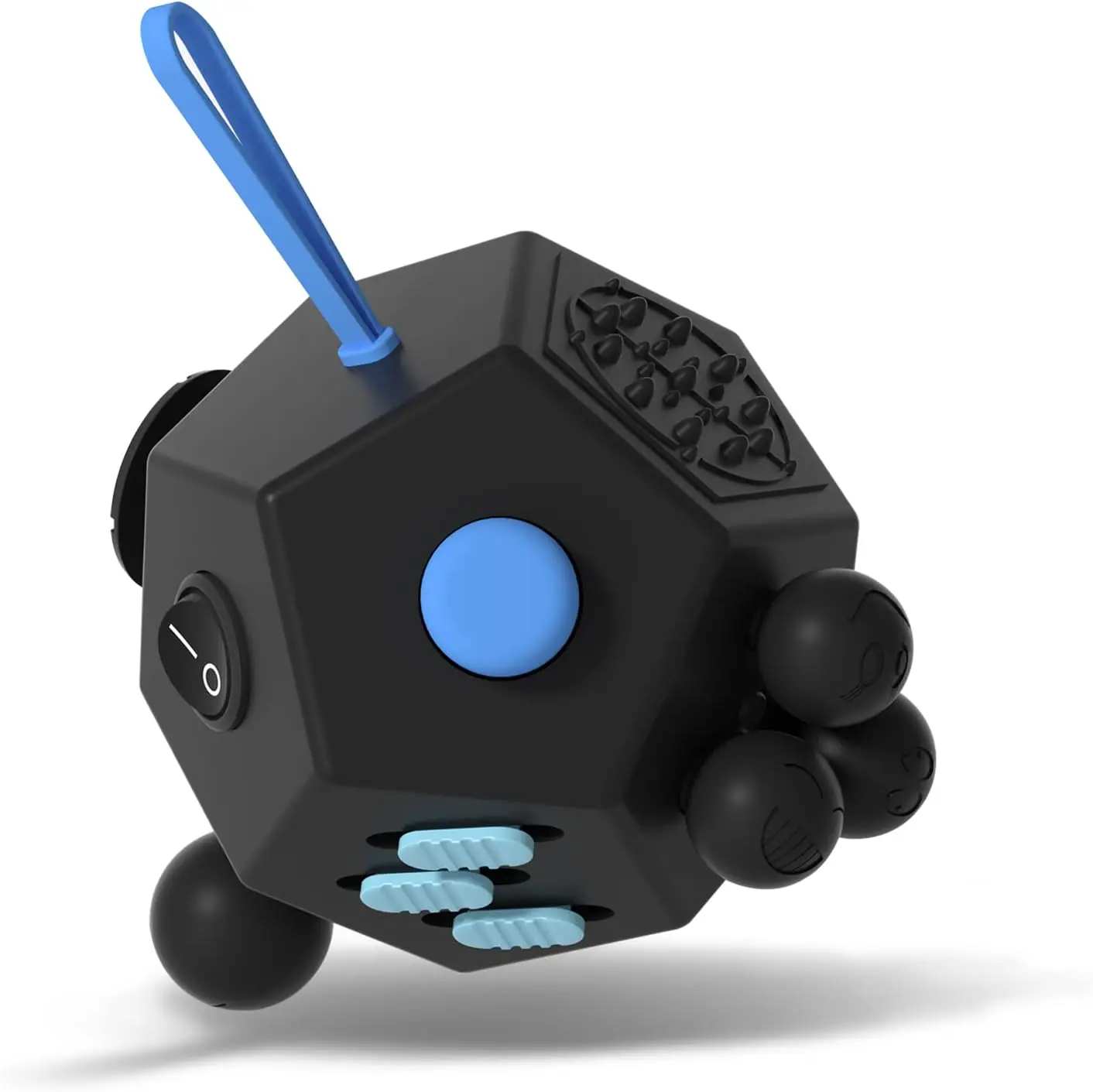 12-Side Fidget Toys Cube Relieves Stress and Anxiety Anti Depression Cube for Children and Adults with ADHD ADD OCD Autism