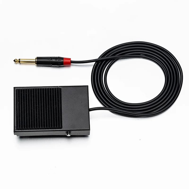 Stainless Steel Tattoo Foot Pedal Big Pedal With Thread Tattoo Machine Accessories