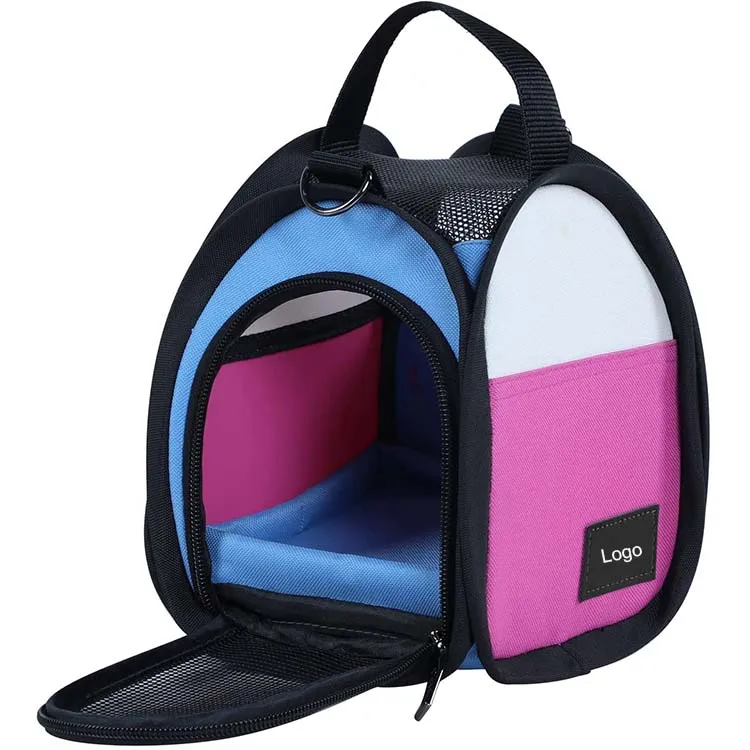 Portable Hamster Carrier Small Pet Travel Bags Breathable Outdoor Handbag Guinea Pig Squirrel Houses Hamster Cage Carrier Bag