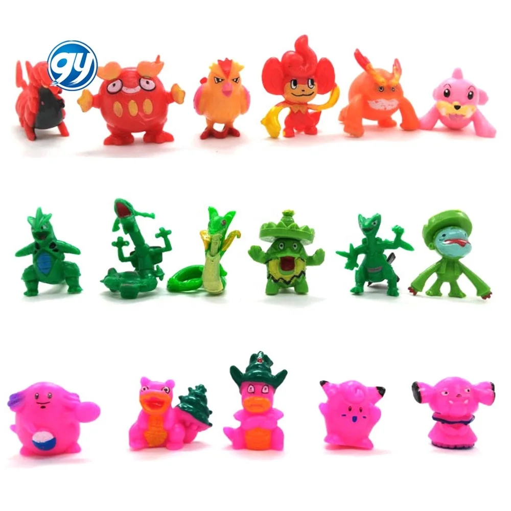 Figuras De Japanese Capsule Ball With For Kids Gifts Wholesale Small Pokemoned Action Anime Figures