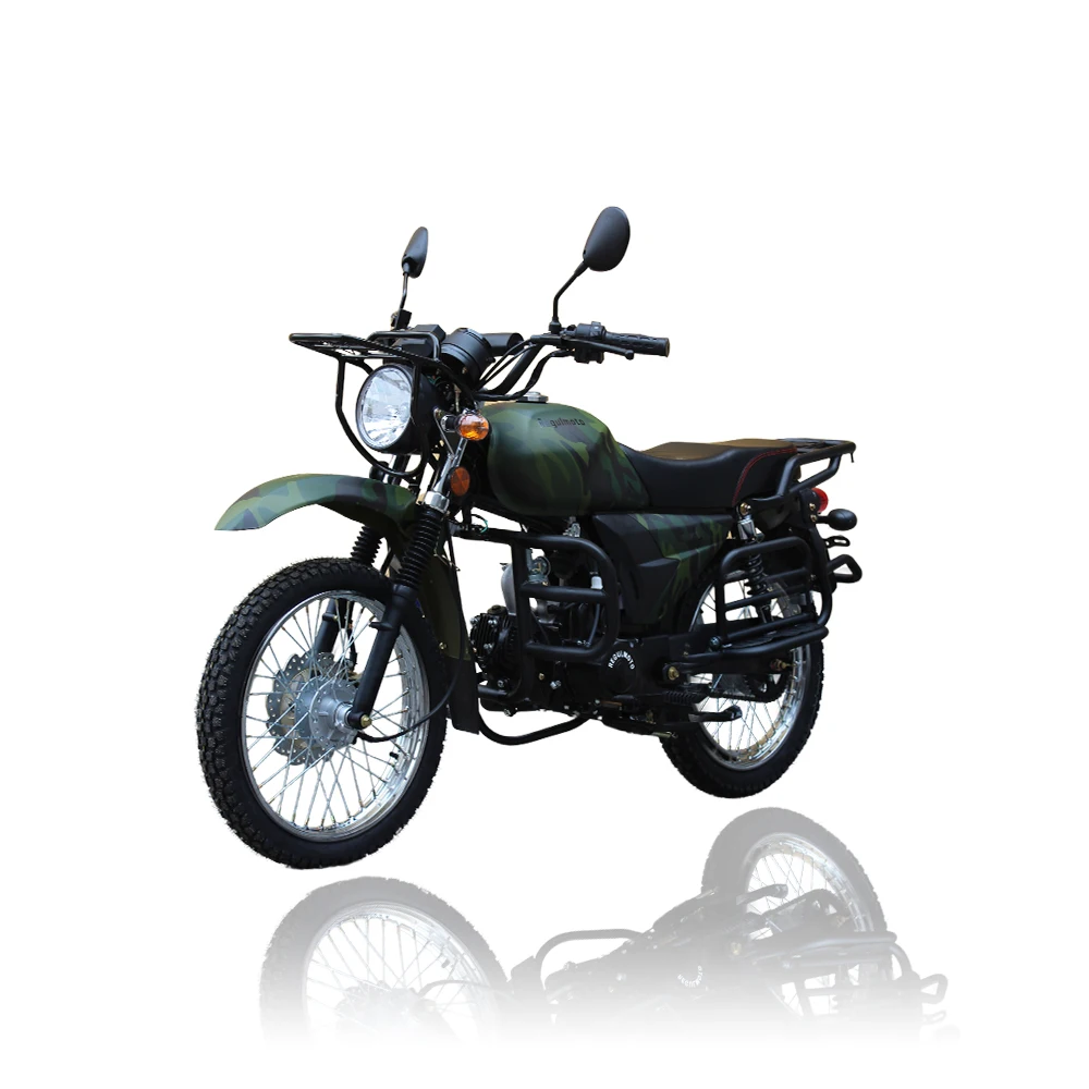 Off-road Motorcycle Tvs125cc Gas Engine Moto Bike Other Motorcycle For Camouflage Colour Dirt Bike