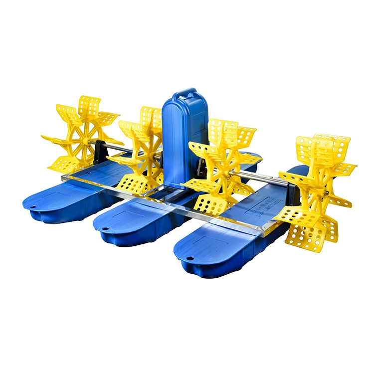 4 крыльчатка Paddlewheel 1.5Kw 380 В нержавеющая сталь 304 колеса затвора для рыбной фермы пруд аэратор