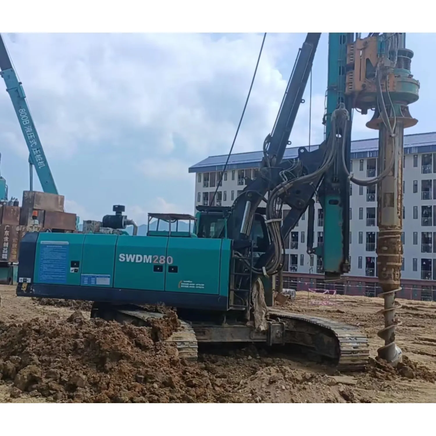China Sunward Intelligent Second-hand Sunward SWDM280 Rotary Drilling Rig Construction Mine Drilling Machine