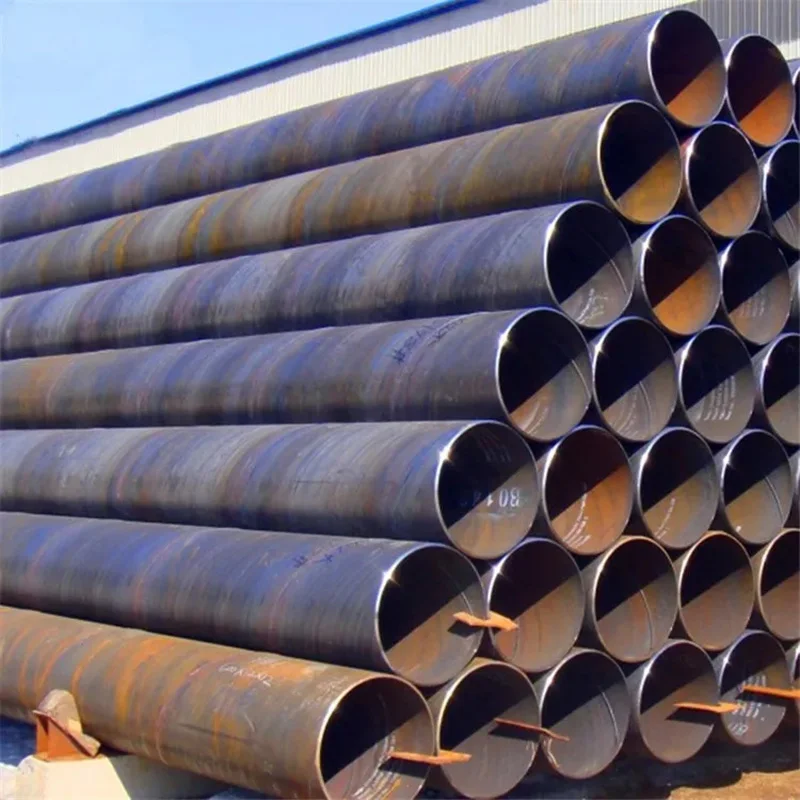 Anti-corrosion API SSAW oil and gas water pressure pipeline ERW Q235B spiral hollow section welded steel pipe