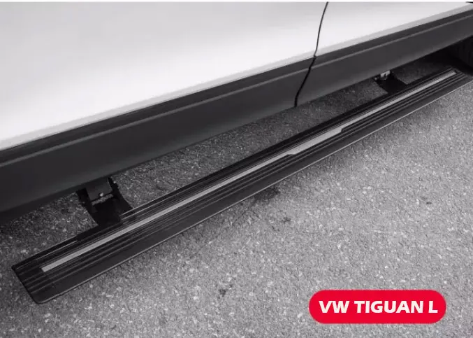 Бесплатная доставка светодиодный фонарь для VOLKSWAGEN TIGUAN L VW 2017 + Электрический боковой шаг из углеродного волокна с принтом