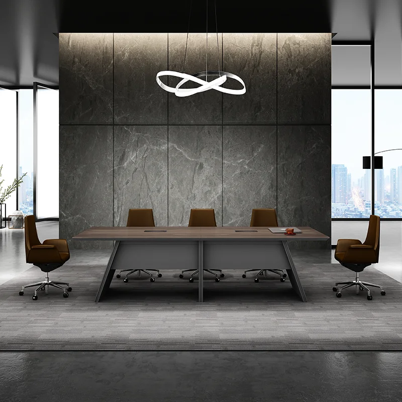 Commercial Office Furniture Luxury Boardroom Conference Wooden Meeting Tables Desk