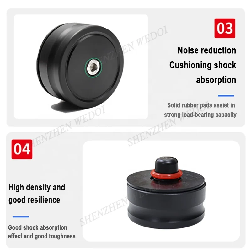 Jack Pad for Tesla Y Lift Tool 4 Pcs Lifting Rubber Polyurethane Pads Adapter for Model 3/S/X/Y for Tesla Accessories
