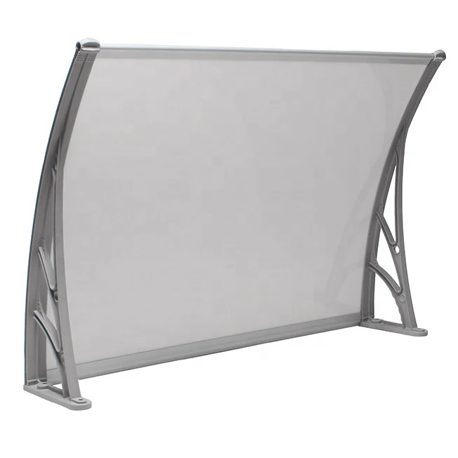 Silver Wing Polycarbonate Awning Canopy CE Certification Aging Resistance Awning Outdoor Canopy