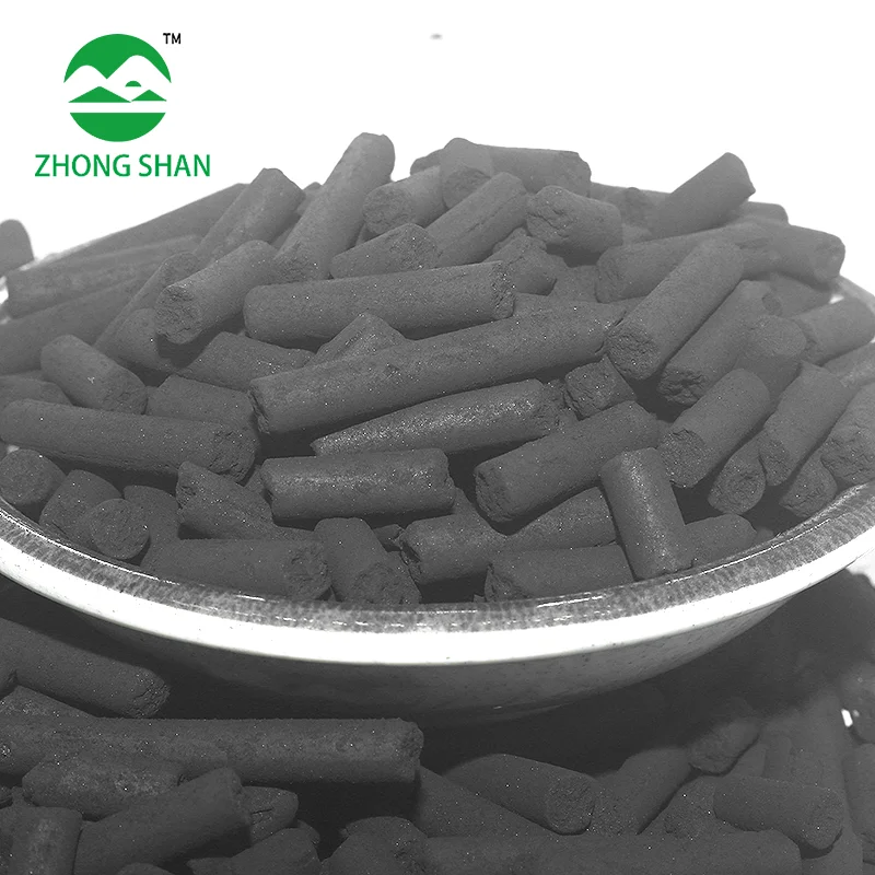 Chemically Copper K2Co3 Ammonia Sulphur Naoh K2Co3 Mgo Koh Silver Impregnated Activated Carbon