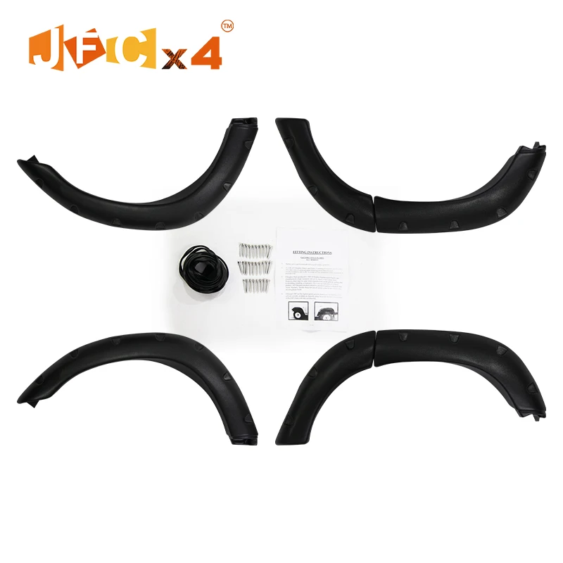 FFD48 LC80 Ready made abs carbon fiber universal car dmax wheel arches fender flares
