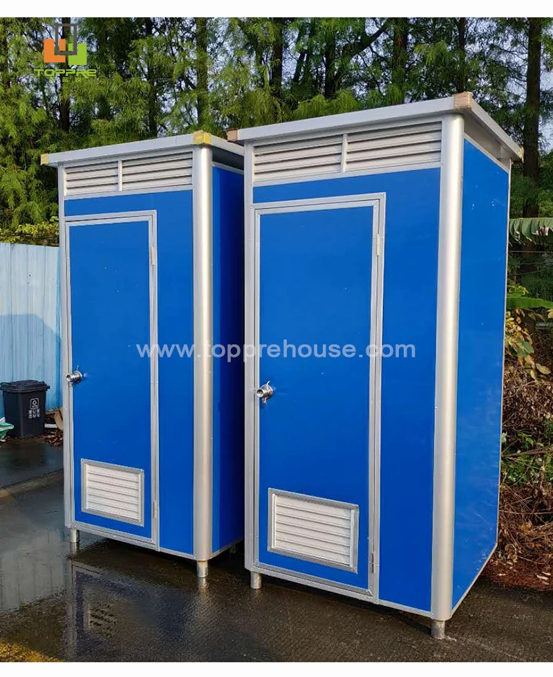 China Low Cost Cabin Toilet Shower Outdoor prefabricated Public Bathroom Convenient Portable Mobile Toilet