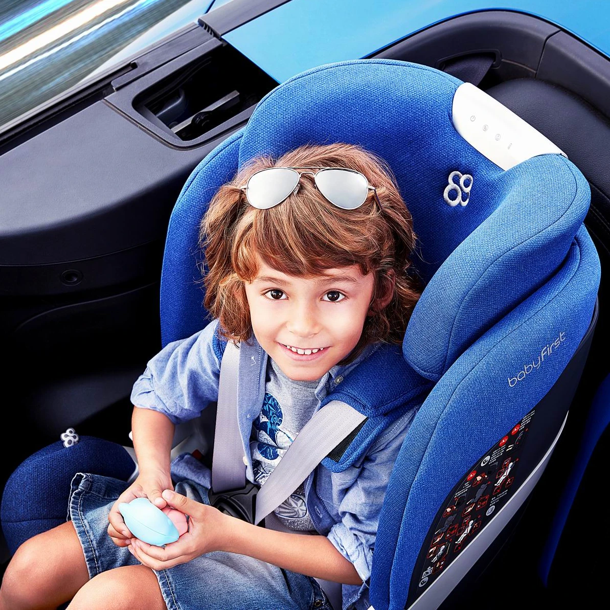  Удобная группа I + II III с Isofix & Top Tether OEM детские автомобильные сиденья
