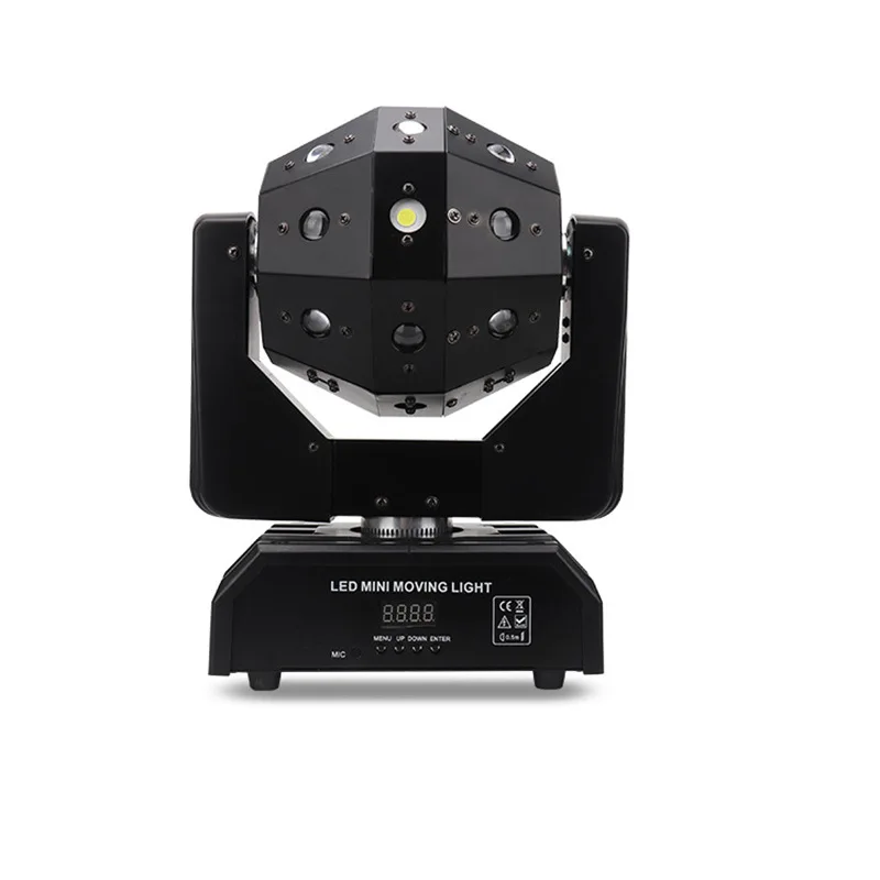 Disco Bar Lighting 16pcs 3W RGB Led Stage Light Small Cube Moving Head Magic Ball Light