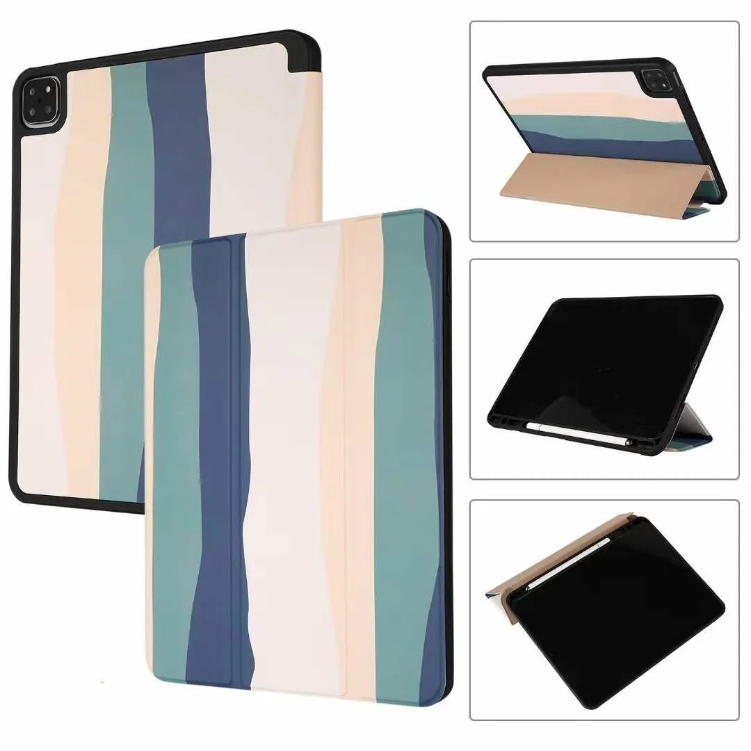 Durable and Fashionable Design color cute tablet case with auto sleep and wake