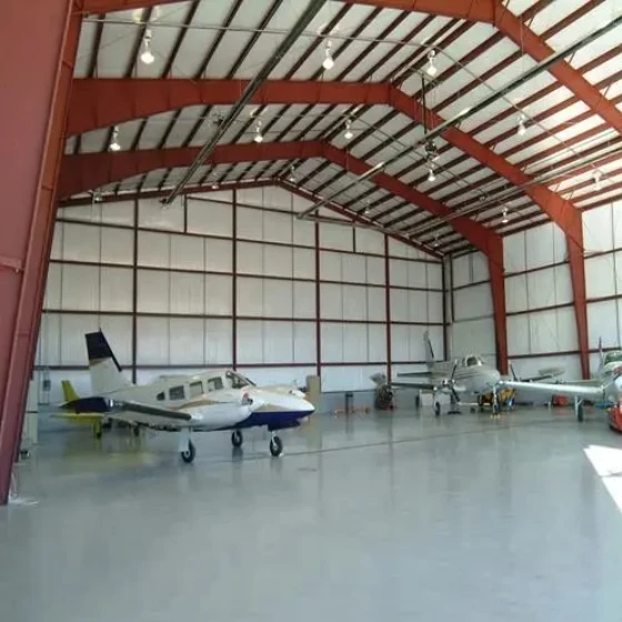 custom prefab hangar building modular warehouse
