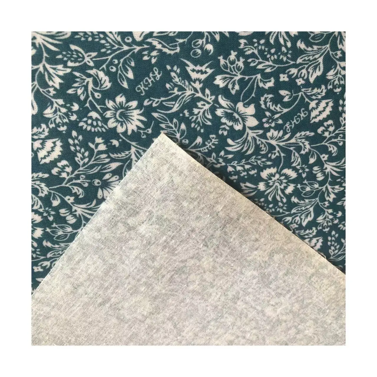 Customized print  waterproof 100% cotton fabric with TPE coated for tablecloth