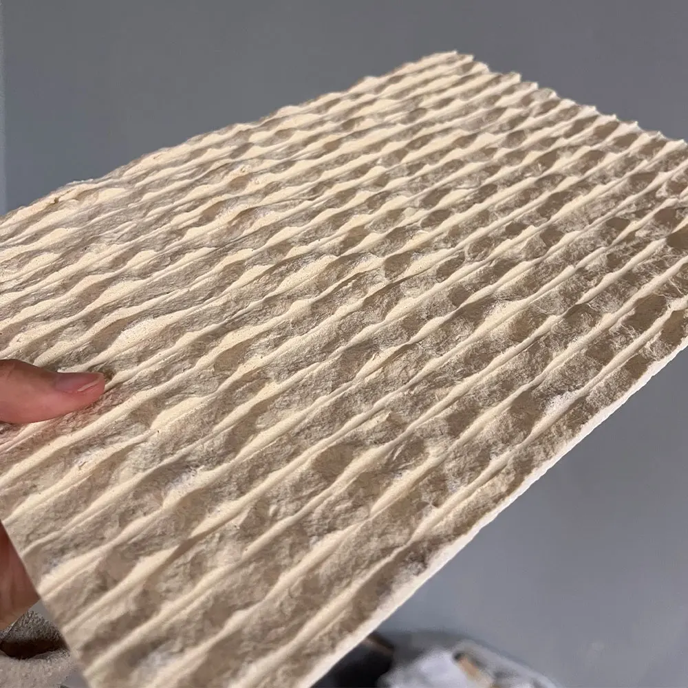 Waterproof Lightweight Quartz Stone Tile Self-Adhesive Diy Mcm Exterior Interior Wall Cladding Big Slab Flexible Stone