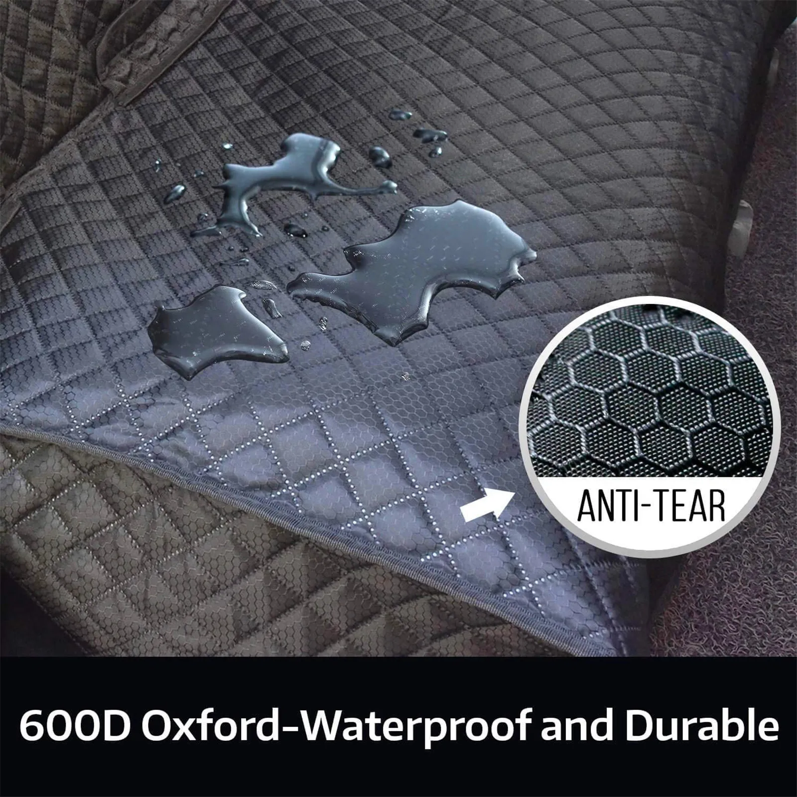 
Wholesale Classic Heavy Duty Anti-Tear Dirtproof Dog Car Back Seat Cover for Pets 