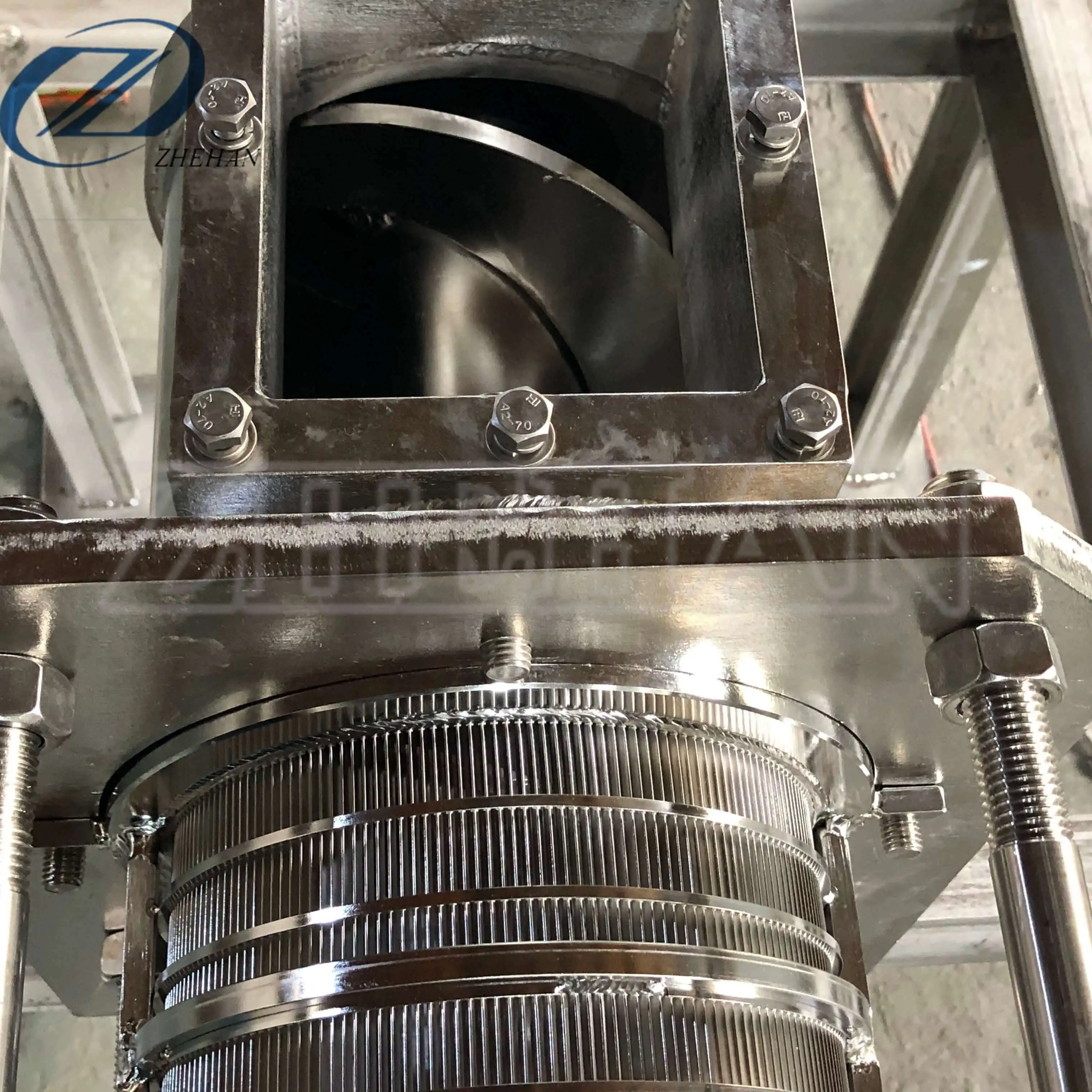 hemp processing equipment, solid-liquid separation system